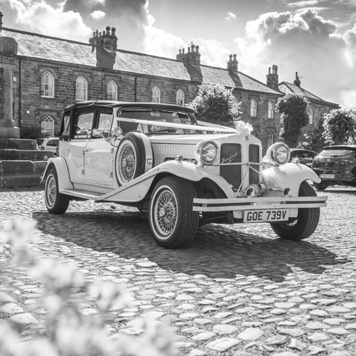 Wedding Car at Ripley Harrogate
